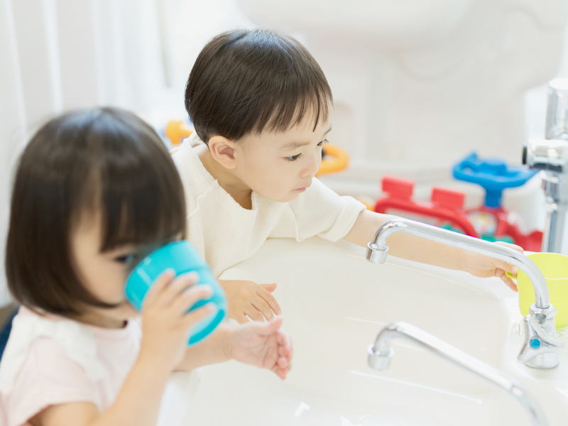 片付け・歯磨き・午睡準備
